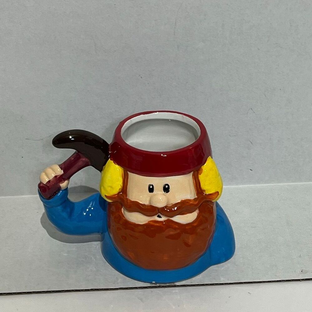 Sea World Busch Garden Ceramic Yukon Cornelius Rudolph Christmas Coffee Cup Mug‎